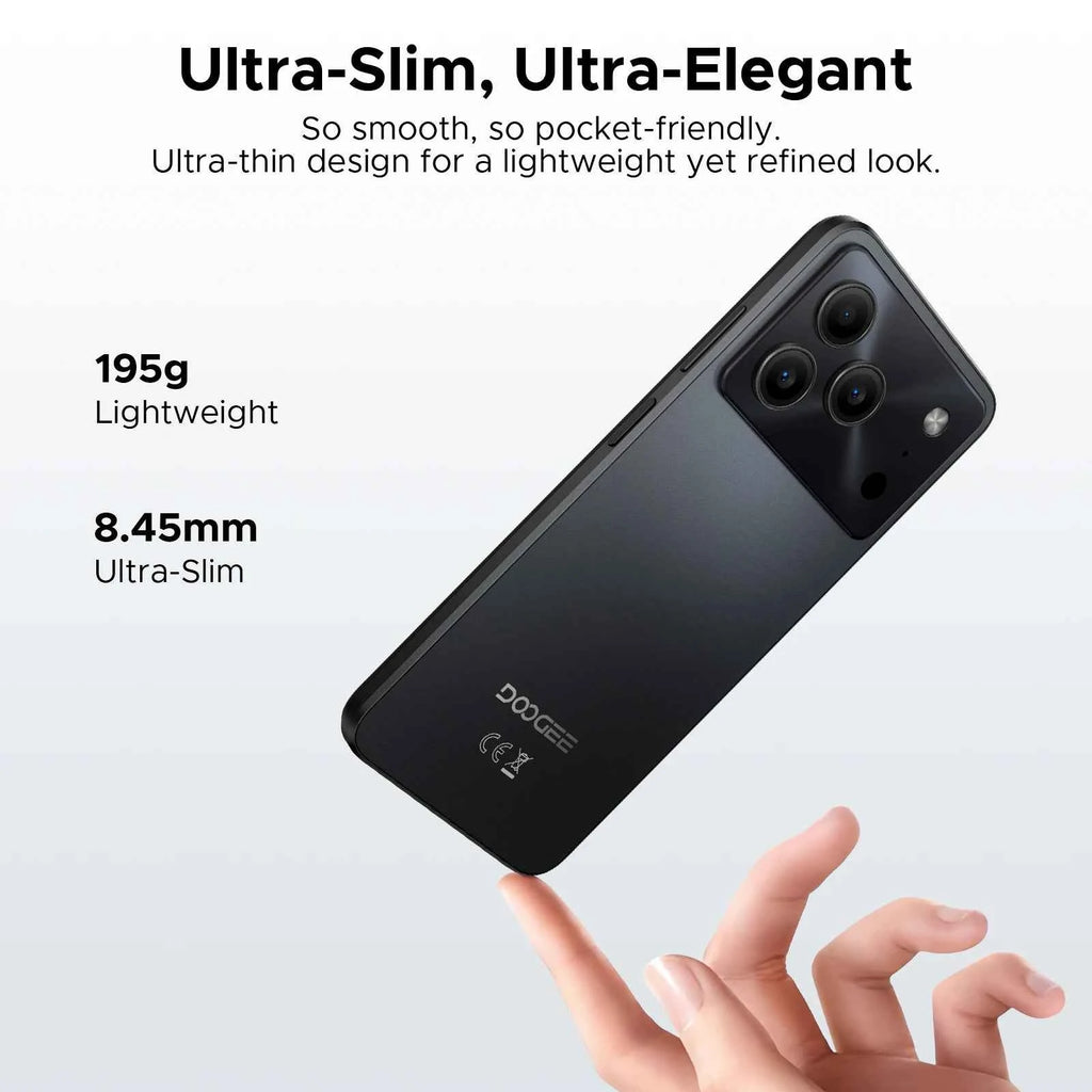 DOOGEE Note 56 Smartphone | Android 16, 6150mAh, 6.56" 90Hz, 24GB RAM