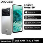 DOOGEE Note 56 Smartphone | Android 16, 6150mAh, 6.56" 90Hz, 24GB RAM