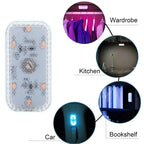 Mini Wireless LED Touch Car Interior Light – USB Rechargeable Ceiling Reading Lamp for Door & Trunk