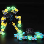 Chain Fidget Spinner Stress Relief Toy – Deformable Sensory Gadget for Adults & Kids
