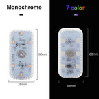 Mini Wireless LED Touch Car Interior Light – USB Rechargeable Ceiling Reading Lamp for Door & Trunk