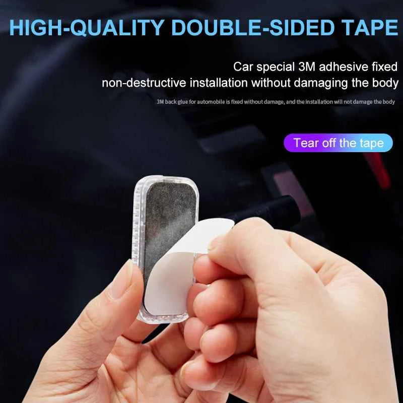Mini Wireless LED Touch Car Interior Light – USB Rechargeable Ceiling Reading Lamp for Door & Trunk