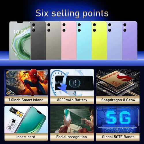 14T Pro 5G Smartphone | 7.3" Display, 7800mAh, 108MP Camera, 72MP Selfie, Android 15