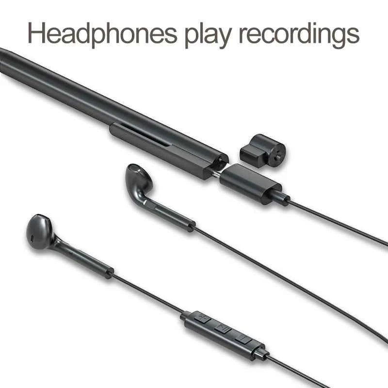 Professional Voice Recorder Pen | Noise Reduction, Voice Activated, 16G/32G/64G