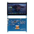 7" IPS Touchscreen HDMI Display for Raspberry Pi — 1024×600 | 5-Point Capacitive Touch | No Driver Needed