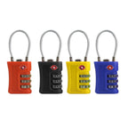 TSA Approved Travel Lock – 3-Digit Combination Zinc Alloy Luggage Lock