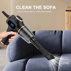 Wireless Car Vacuum Cleaner — 60W Handheld Mini Vacuum with HEPA Filter for Car, Home & Office