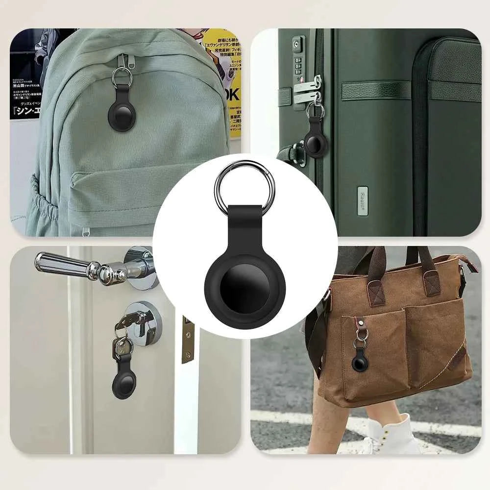 1/4-Pack iOS Smart Tag – Apple Find My Bluetooth Key Finder, IPX5 Waterproof Tracker with Loud Buzzer for Keys, Wallet, Car & Pets