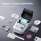 NIIMBOT B1 Portable Bluetooth Label Printer — 2-Inch Thermal Sticker Maker for Smartphones & PC