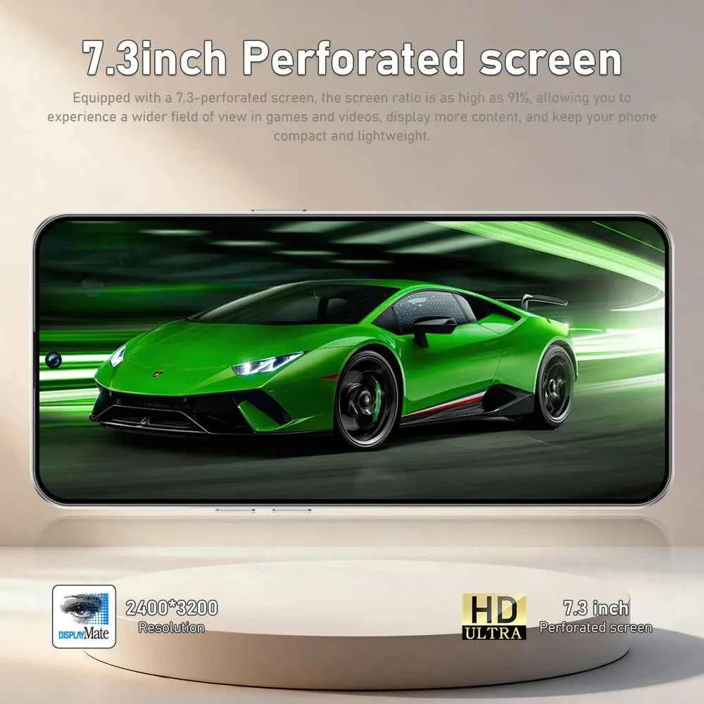 K-Touch M17 Pro Max 5G Smartphone – 7.3" Large Screen, 22GB RAM, 2TB Storage, 7800mAh, Face Unlock