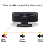 8-Sensor Parktronic Parking Kit – Front & Rear Radar Detector, Backup Assistance with Sound Alert