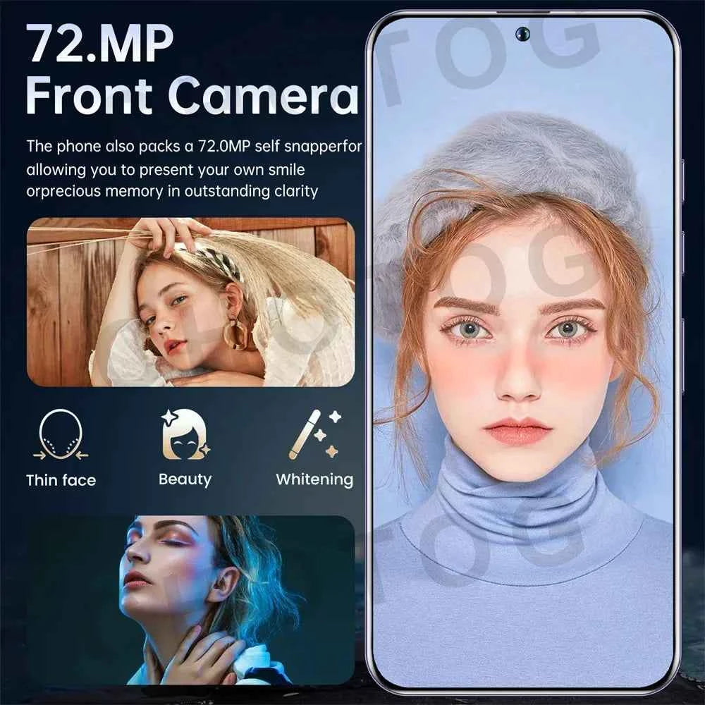 SMS 24 Ultra Smartphone | 7.3" HD+ Display, 7800mAh, 108MP Camera, Android 14