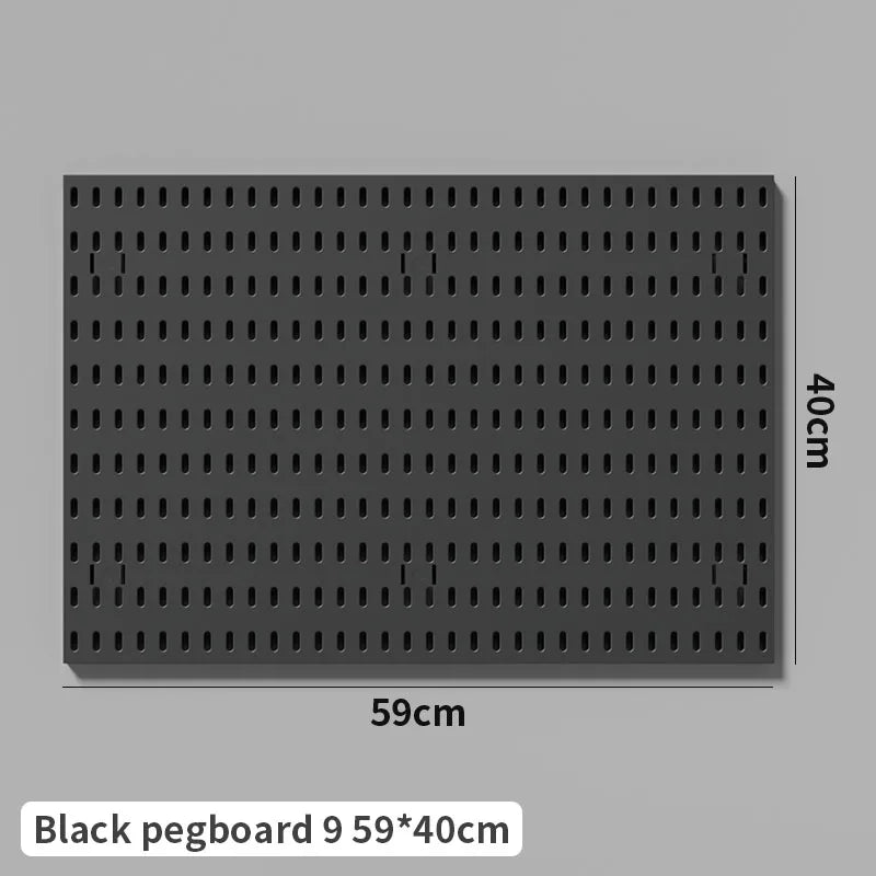 No-Drill Gaming Room Pegboard Wall Organizer – Controller, Headphone & Keyboard Storage Rack