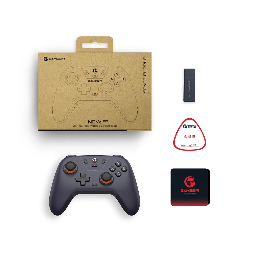 GameSir Nova Lite Hall Effect Gamepad – Nintendo Switch, PC, Android, iOS, Steam