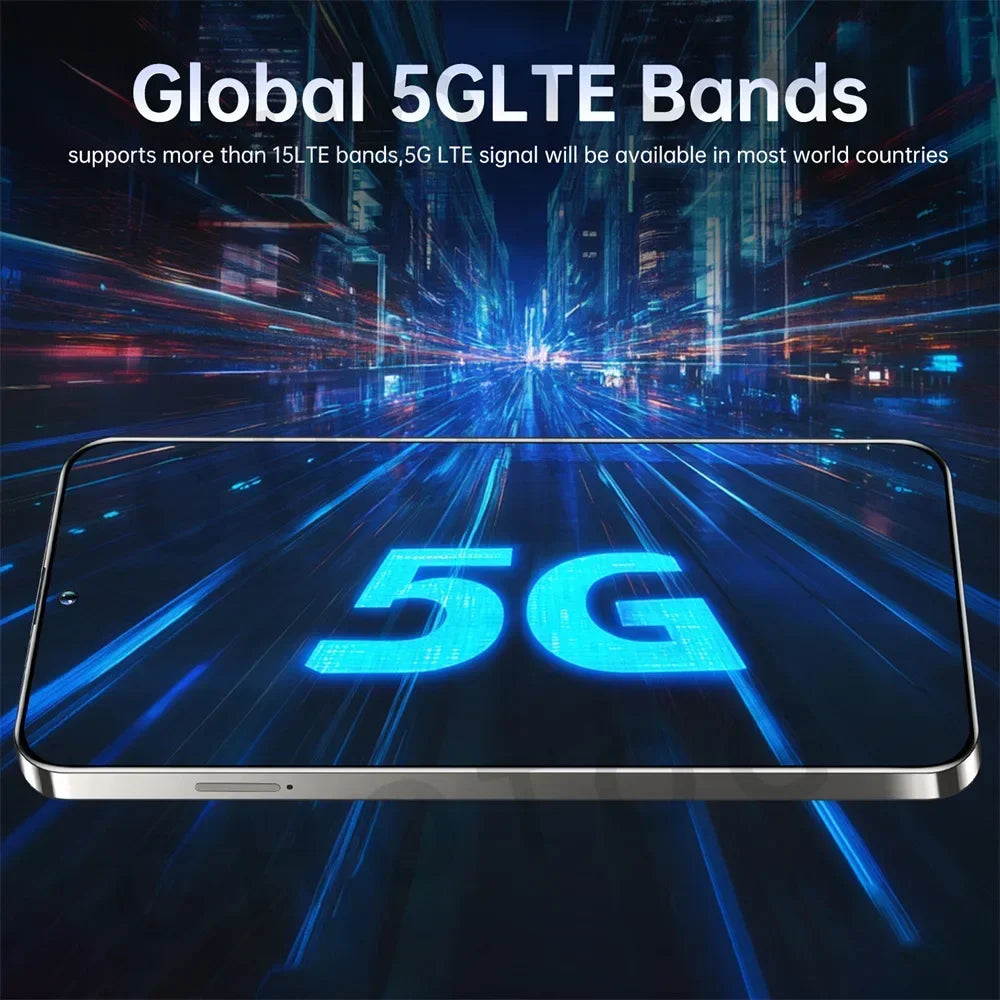 SMS 24 Ultra Smartphone | 7.3" HD+ Display, 7800mAh, 108MP Camera, Android 14