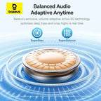 Baseus EP10 Pro ANC Wireless Earbuds – 50dB Active Noise Cancelling, LDAC Hi-Res, 6 Mic, IP55