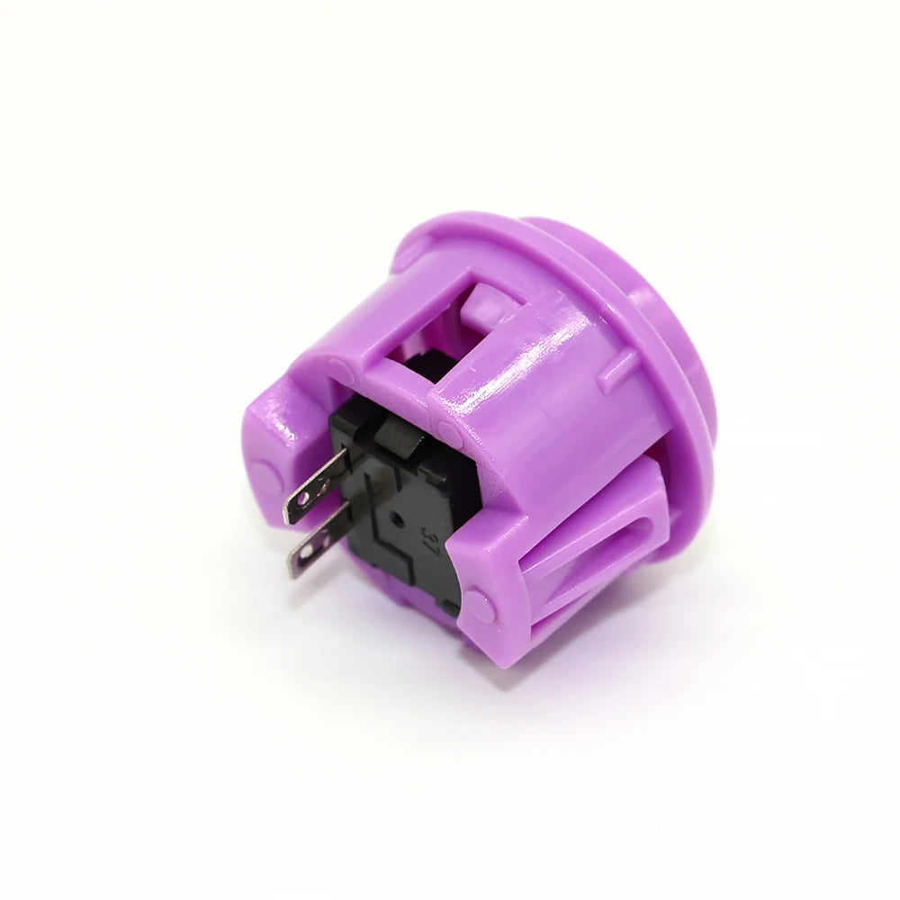 24mm & 30mm Arcade Push Buttons – Sanwa-Style Coin Start Switch for Hitbox & DIY Joystick
