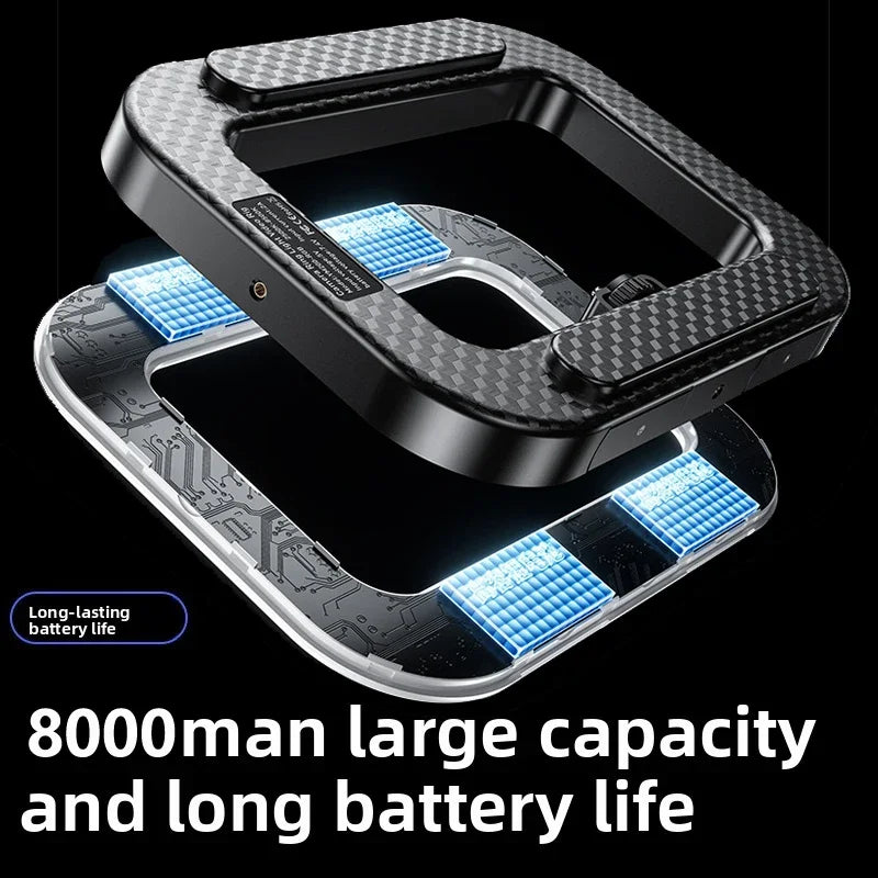 Portable Ring LED Selfie Light — Rabbit Cage Design | Live Streaming, Photography & Decoration