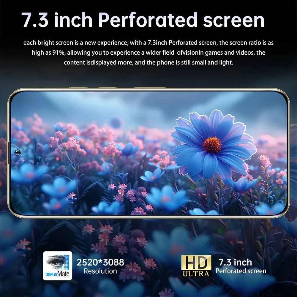 14T Pro 5G Smartphone | 7.3" Display, 7800mAh, 108MP Camera, 72MP Selfie, Android 15