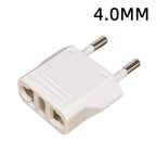 Fengyidz EU Plug Adapter l Power Plug Converter (10A, 110–250V)