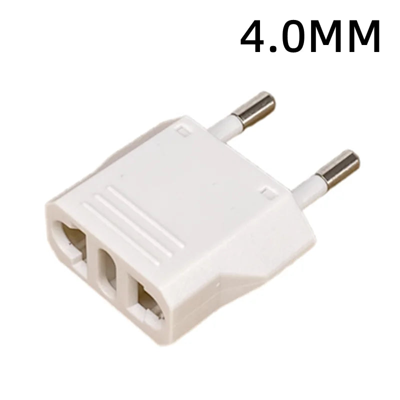 Fengyidz EU Plug Adapter l Power Plug Converter (10A, 110–250V)