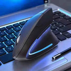 HOMEFISH Ergonomic Vertical Wireless Mouse – 2.4GHz, 3 DPI Levels, 6 Buttons for Laptop & PC