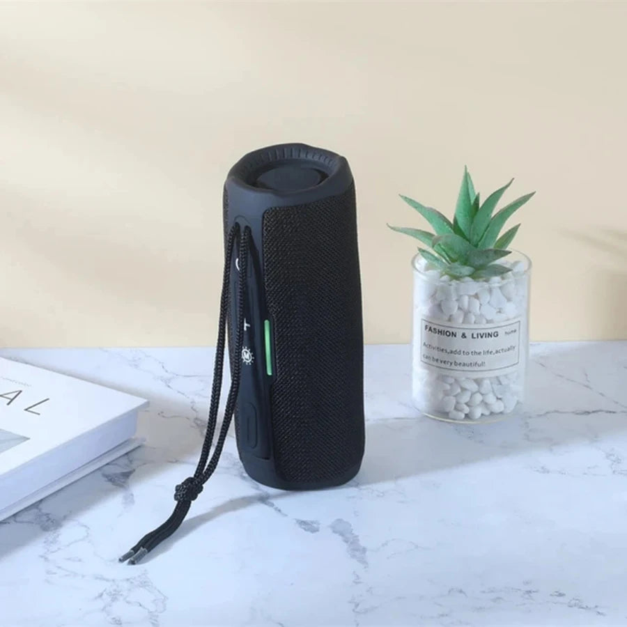 Portable Wireless Bluetooth Speaker – Subwoofer Bass, FM Radio, Hands-Free for Smartphones & Outdoor Use