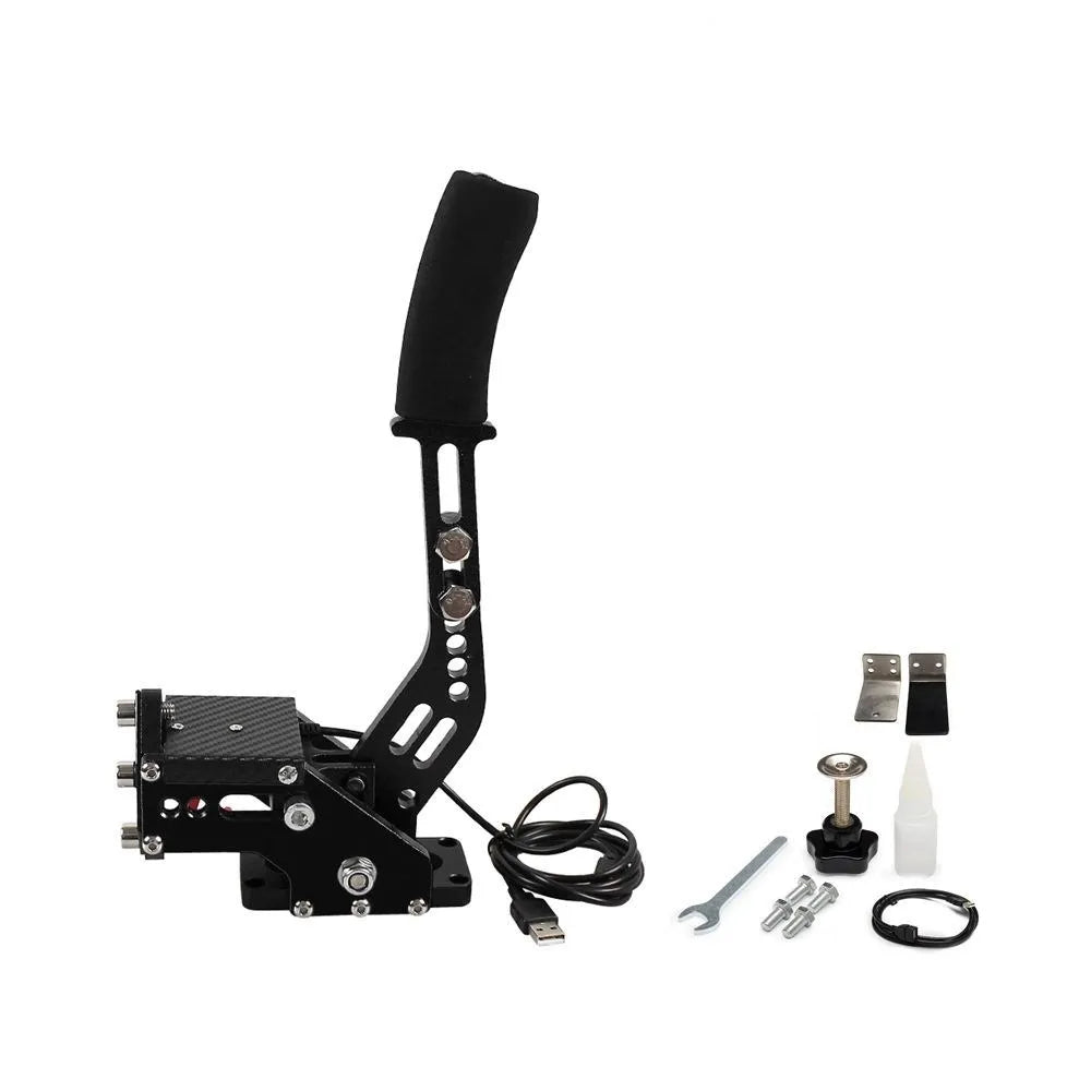 USB SIM Racing Handbrake for Logitech G25/G27/G29, T300, T500 – PC Compatible HB-1009