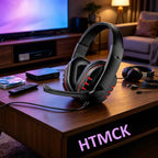 3.5mm Wired Gaming Headset for PS4 – Over-Ear Earphones with Microphone for PC & Chat
