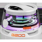 Outdoor Magnetic Bluetooth Speaker – Portable Mini Travel Stereo with RGB Light & Phone Holder for iOS & Android