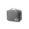 Waterproof Travel Cable Organizer Bag – Digital Accessories Storage Case for USB, Chargers & More