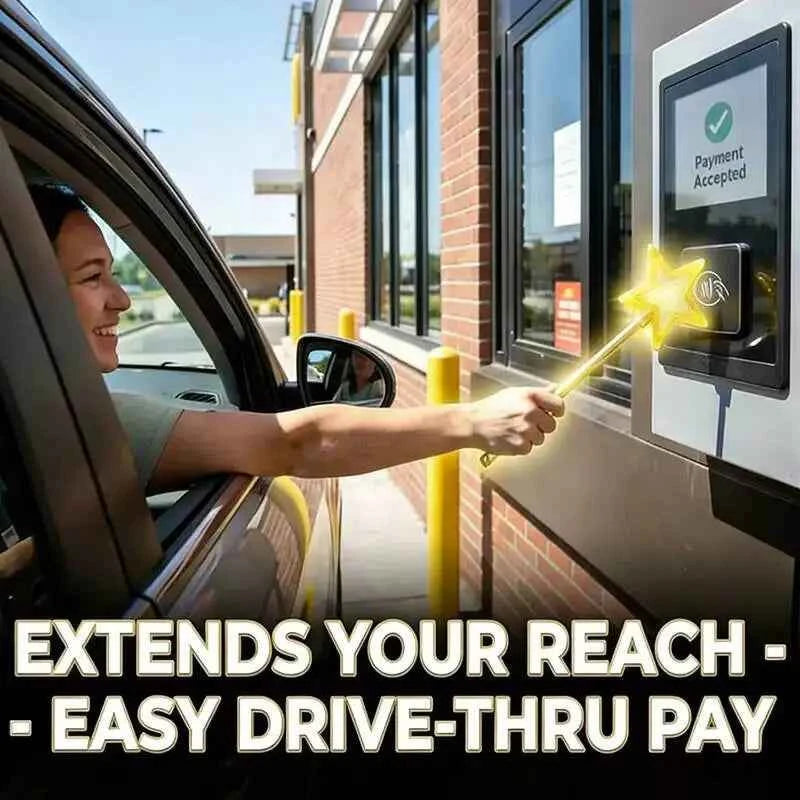 NFC Contactless Payment Wand – Tap-to-Pay Card Holder Gadget