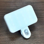 Portable Mini Selfie Fill Light – Rechargeable Clip-On LED with 3 Brightness Modes for Phone, Makeup & Video Calls