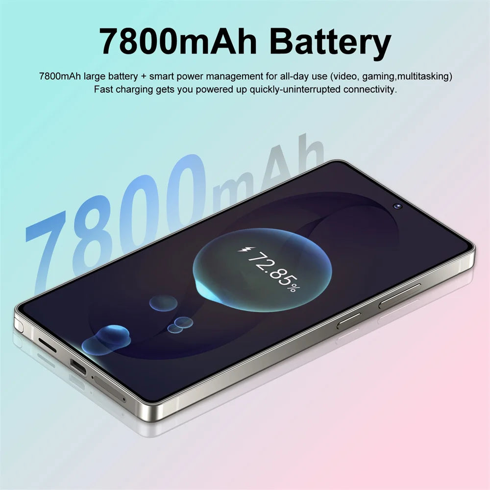 S26 Ultra 5G Smartphone | 7.3" Display, 7800mAh, 108MP Camera, Android 15, Dual SIM