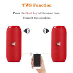 Portable Wireless Bluetooth Speaker – Subwoofer Bass, FM Radio, Hands-Free for Smartphones & Outdoor Use