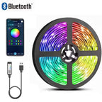 USB 5V RGB LED TV Backlight – App Control Flexible Ribbon Tape 5050 30 LEDs/m for TV, Bedroom & Room Decor