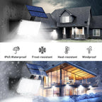 Solar Security Flood Light | 234 LED, 3 Modes, Motion Sensor, Remote, IP65