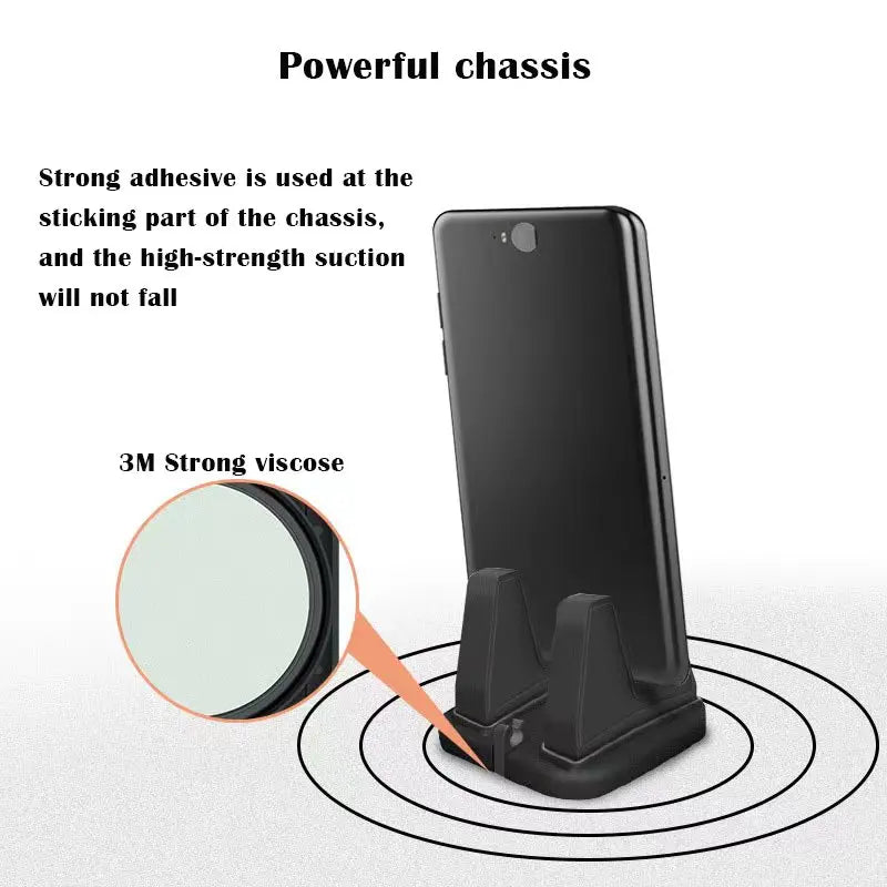 360° Rotatable Car Phone Holder – Universal Non-Slip GPS Dashboard Mount for All Smartphones