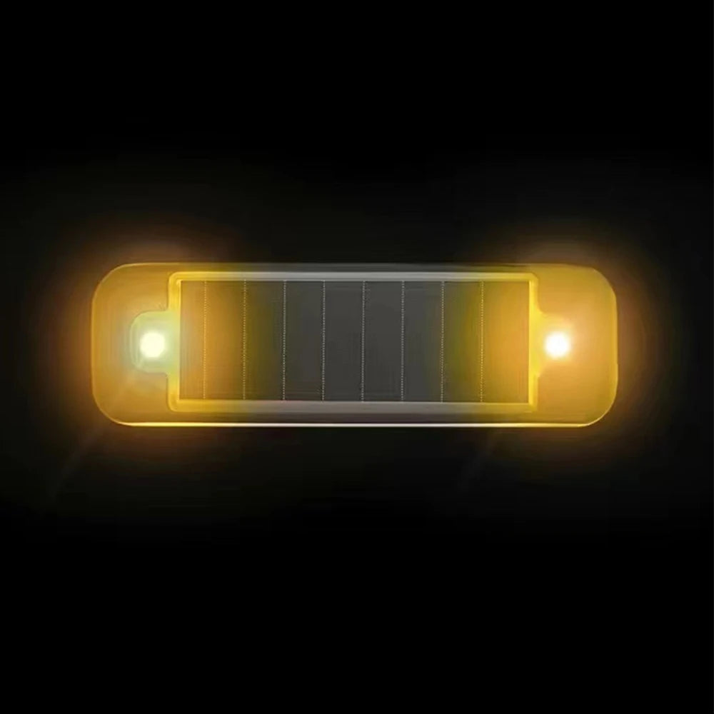 Mini Solar LED Car Dummy Alarm Light – Wireless Anti-Theft Flashing Warning Lamp