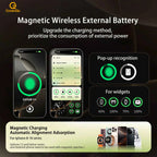 Wireless Magnetic Power Bank – Fast Charging Portable Battery for iPhone 12–17 Pro Max, Apple Watch & AirPods | 5000/10000mAh