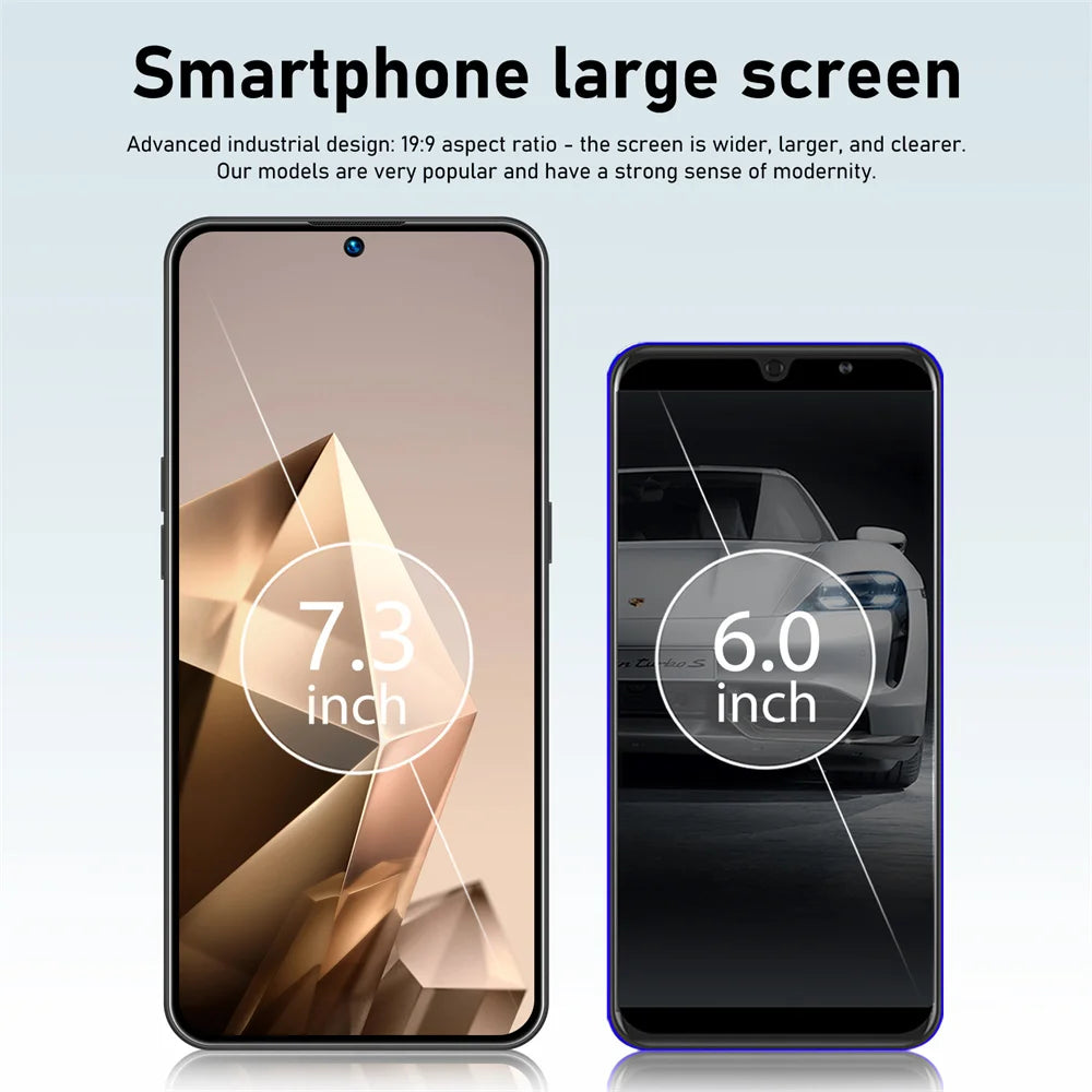 S26 Ultra Smartphone | 7.3" HD+ Display, 7800mAh, 48MP Camera, Android 15, 5G