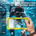 Shellbox IP68 Waterproof Phone Case — Universal 6.9" | Shock-Proof, Anti-Scratch, Diving Ready