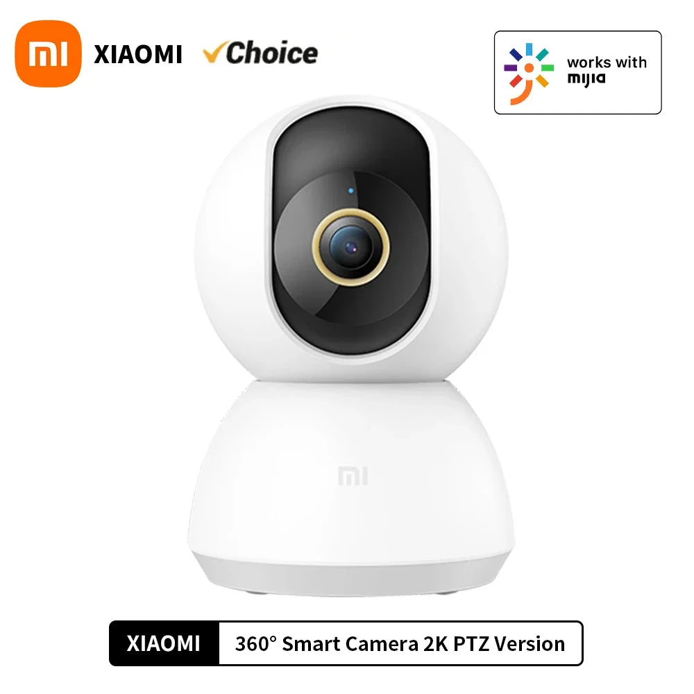 Xiaomi Mi 360° 2K Security Camera | AI Human Detection WiFi Indoor Camera with Night Vision | Rapuntek