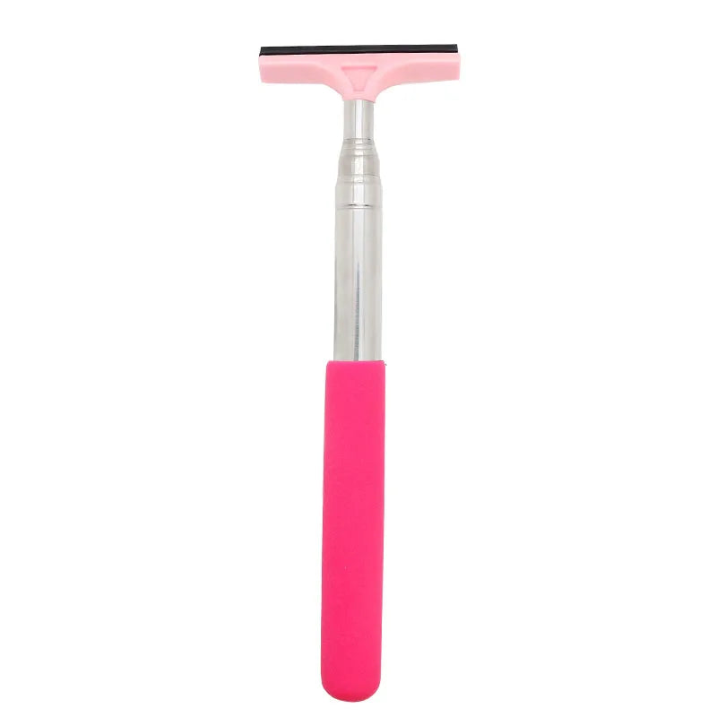 Telescopic Car Rearview Mirror Wiper – Handheld Glass Squeegee
