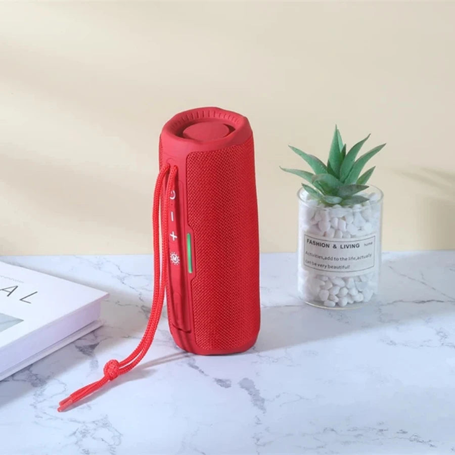 Portable Wireless Bluetooth Speaker – Subwoofer Bass, FM Radio, Hands-Free for Smartphones & Outdoor Use