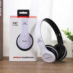 P47 Wireless Bluetooth Headphones – Foldable HiFi Bass Stereo with Microphone for Smartphones, TV & Gaming