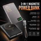 Wireless Magnetic Power Bank – Fast Charging Portable Battery for iPhone 12–17 Pro Max, Apple Watch & AirPods | 5000/10000mAh