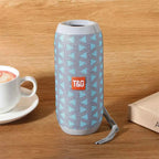 Portable Wireless Bluetooth Speaker – Subwoofer Bass, FM Radio, Hands-Free for Smartphones & Outdoor Use