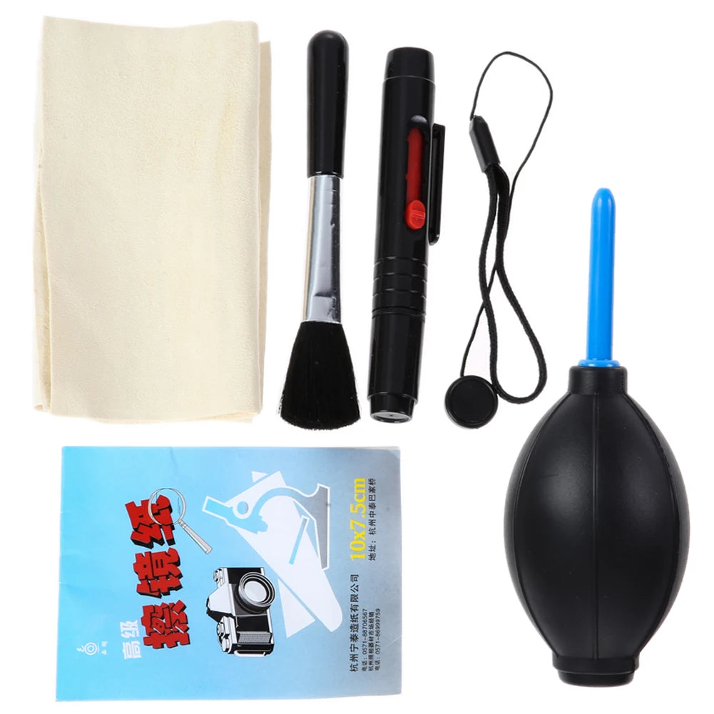 47-Piece Camera Cleaning Kit — DSLR Lens & Sensor Cleaning Set for Sony, Nikon, Canon & Fujifilm
