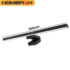 HOMEFISH 50cm Monitor Light Bar – USB Desk Lamp, Stepless Dimming, Screen Hanging Reading Light for Study & Work